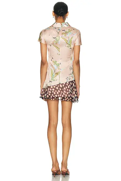 Staud Rae Silk Dress | Thumbnail 4 Staud Rae Silk Dress | Thumbnail 4
