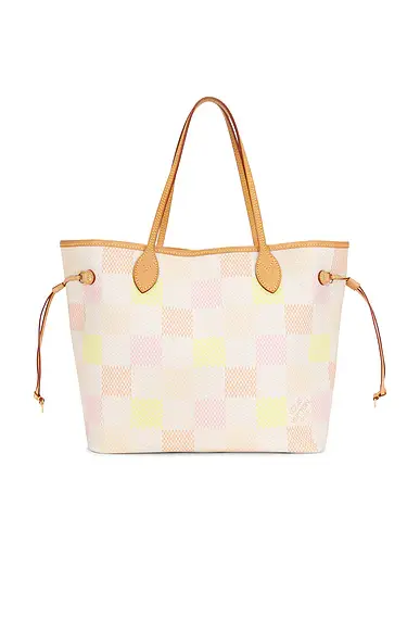 FWRD Renew Louis Vuitton Damierlicious Neverfull MM Tote Bag | Image 1 FWRD Renew Louis Vuitton Damierlicious Neverfull MM Tote Bag | Image 1