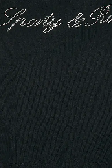 Sporty & Rich Signature Logo Krystal Tank Top | Thumbnail 5 Sporty & Rich Signature Logo Krystal Tank Top | Thumbnail 5