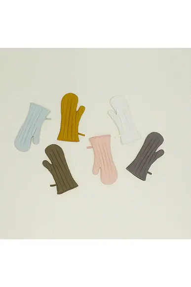 HAWKINS NEW YORK Simple Linen Oven Mitt | Thumbnail 3