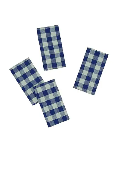 HAWKINS NEW YORK Essential Gingham Dinner Napkin | Image 1 HAWKINS NEW YORK Essential Gingham Dinner Napkin | Image 1