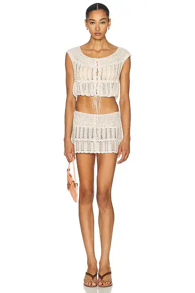Mirror Palais Sicilia Mini Skirt | Thumbnail 5 Mirror Palais Sicilia Mini Skirt | Thumbnail 5