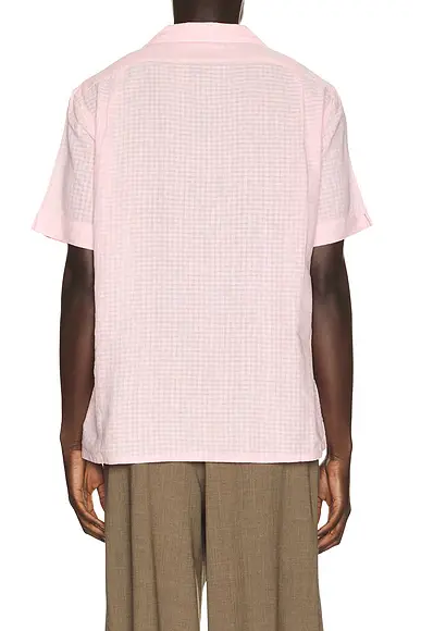 Polo Ralph Lauren Short Sleeve Seersucker Linen Andy Camp Shirt | Thumbnail 2