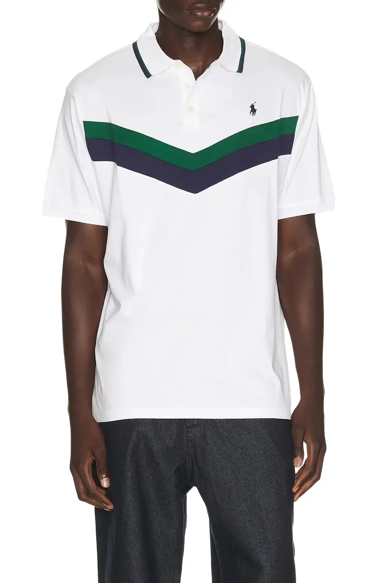 Soft Touch Chest Stripe Polo