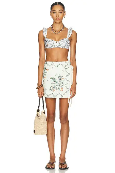 Agua by Agua Bendita Luna Mini Skirt | Thumbnail 5