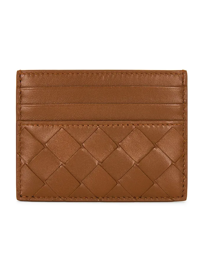 Intrecciato Credit Card Case