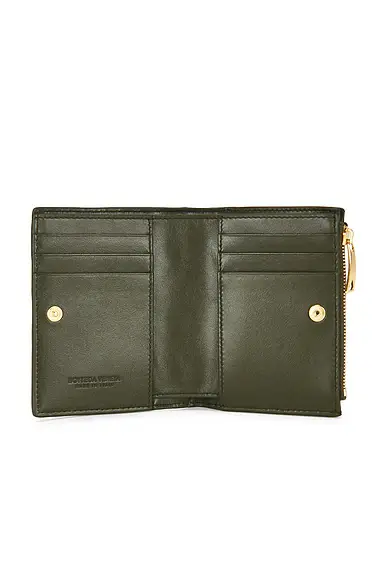 Bottega Veneta Intrecciato Small Bi-Fold Wallet | Thumbnail 4
