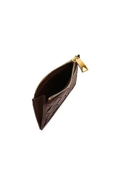 Bottega Veneta Intrecciato Zipped Card Case | Thumbnail 4 Bottega Veneta Intrecciato Zipped Card Case | Thumbnail 4