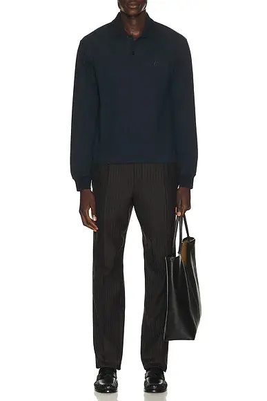 Jil Sander Cotton Piquet Jersey Polo | Thumbnail 3