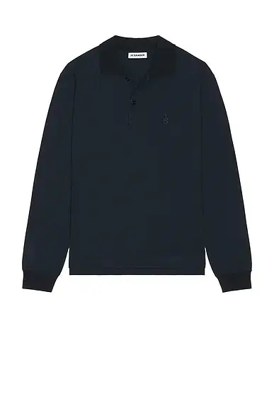 Jil Sander Cotton Piquet Jersey Polo | Thumbnail 4