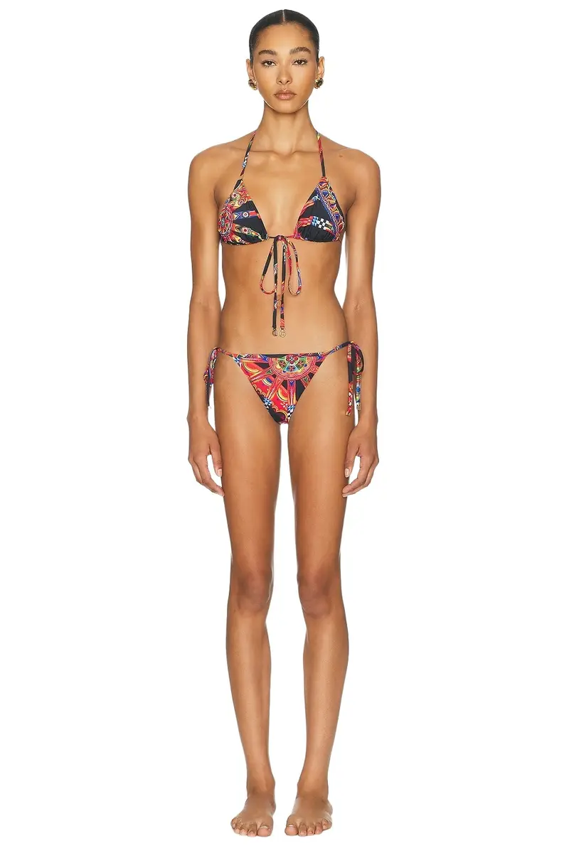 Lycra Print Bikini Set Lycra Print Bikini Set