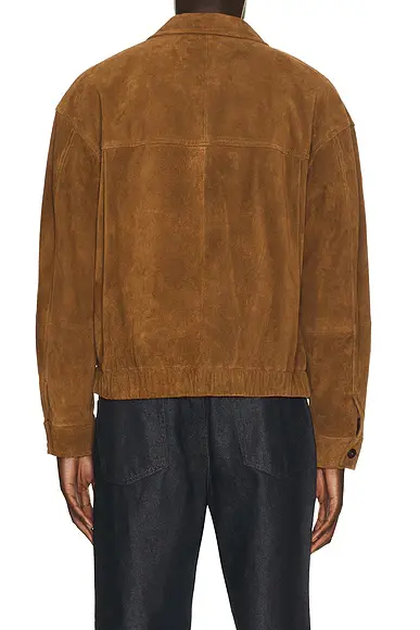 LE 17 SEPTEMBRE Cow Suede Zip Blouson | Thumbnail 2 LE 17 SEPTEMBRE Cow Suede Zip Blouson | Thumbnail 2