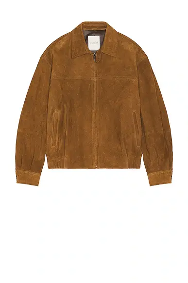 LE 17 SEPTEMBRE Cow Suede Zip Blouson | Thumbnail 4 LE 17 SEPTEMBRE Cow Suede Zip Blouson | Thumbnail 4