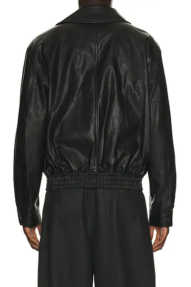 LE 17 SEPTEMBRE Faux Leather Zip Blouson | Thumbnail 2 LE 17 SEPTEMBRE Faux Leather Zip Blouson | Thumbnail 2