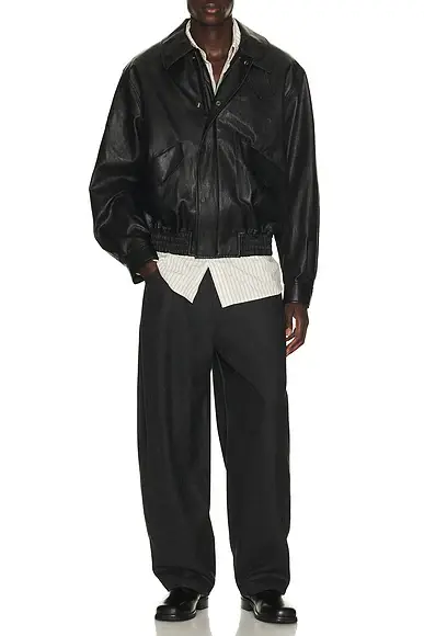 LE 17 SEPTEMBRE Faux Leather Zip Blouson | Thumbnail 3 LE 17 SEPTEMBRE Faux Leather Zip Blouson | Thumbnail 3