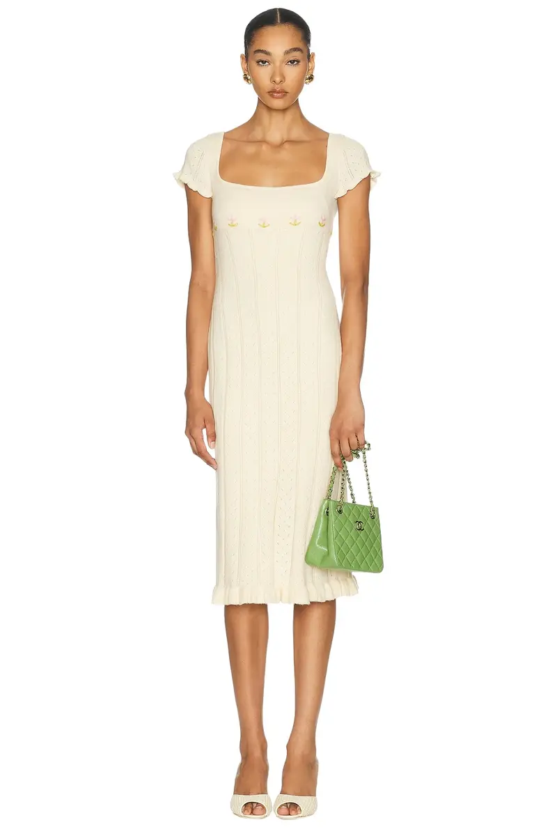 Tulip Knit Lady Dress Tulip Knit Lady Dress