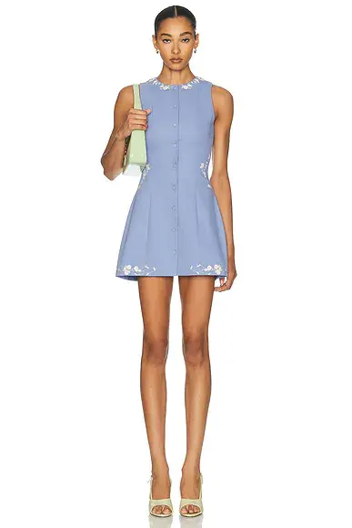 Mirror Palais Pocket Full Of Posies Mini Dress | Image 1 Mirror Palais Pocket Full Of Posies Mini Dress | Image 1