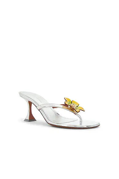 Amina Muaddi Vittoria 70 Thong Sandal | Thumbnail 2 Amina Muaddi Vittoria 70 Thong Sandal | Thumbnail 2