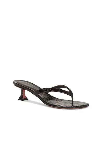 Amina Muaddi Juliette 45 Thong Sandal | Thumbnail 2 Amina Muaddi Juliette 45 Thong Sandal | Thumbnail 2