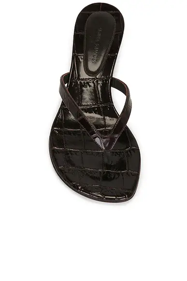 Amina Muaddi Juliette 45 Thong Sandal | Thumbnail 4 Amina Muaddi Juliette 45 Thong Sandal | Thumbnail 4