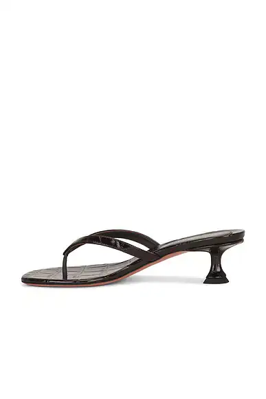 Amina Muaddi Juliette 45 Thong Sandal | Thumbnail 5 Amina Muaddi Juliette 45 Thong Sandal | Thumbnail 5