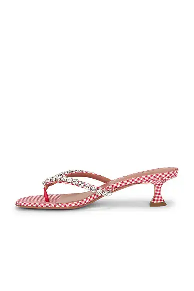 Amina Muaddi Gigi 45 Thong Sandal | Thumbnail 5 Amina Muaddi Gigi 45 Thong Sandal | Thumbnail 5
