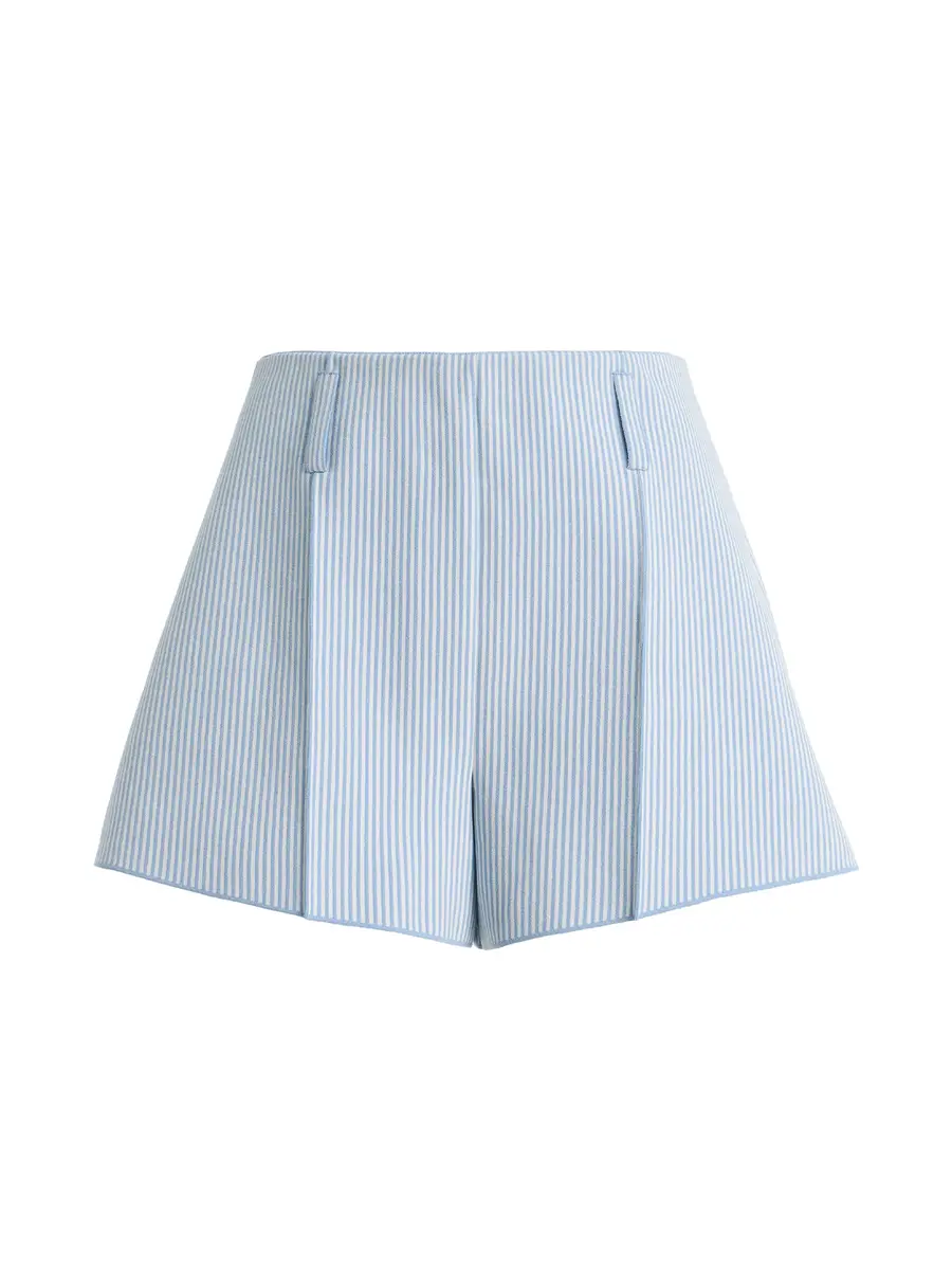 HIGH SPORT Seersucker Camilla Shorts | Image 1 HIGH SPORT Seersucker Camilla Shorts | Image 1
