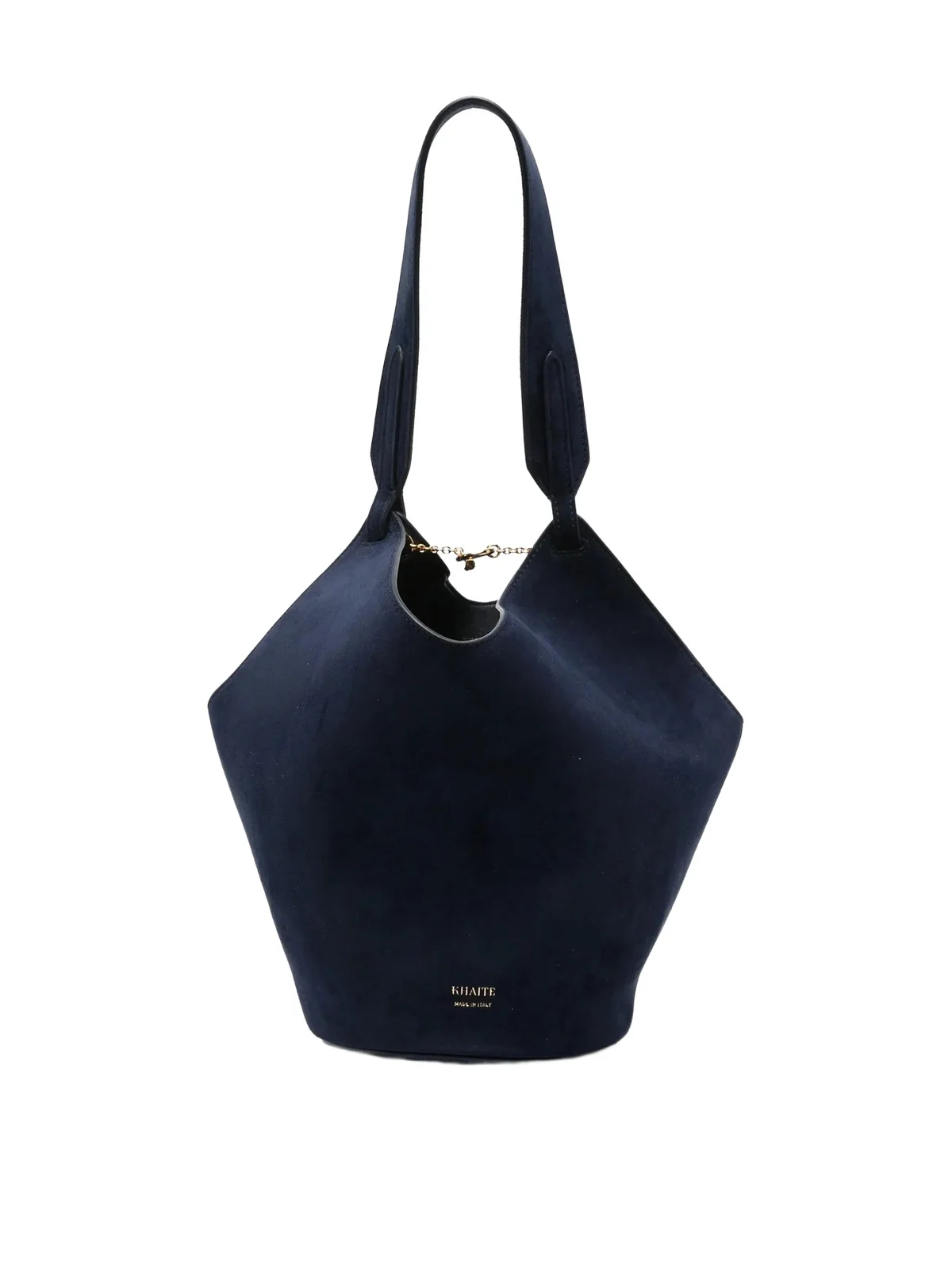 Khaite Suede Mini Lotus Tote