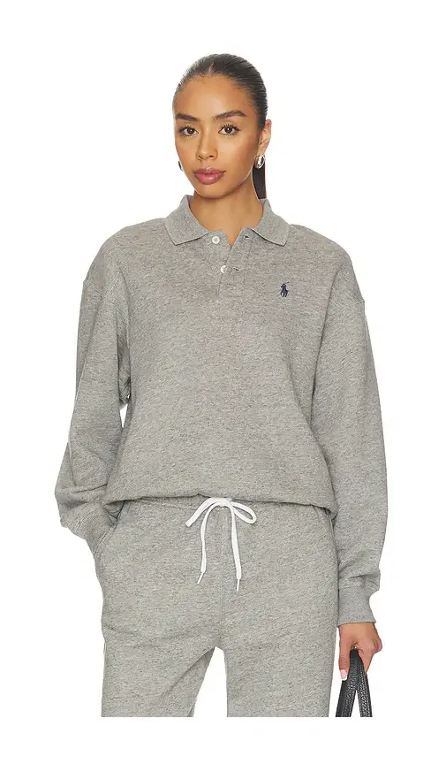 Polo Ralph Lauren Arctic Fleece Polo Sweatshirt | Thumbnail 2 Polo Ralph Lauren Arctic Fleece Polo Sweatshirt | Thumbnail 2