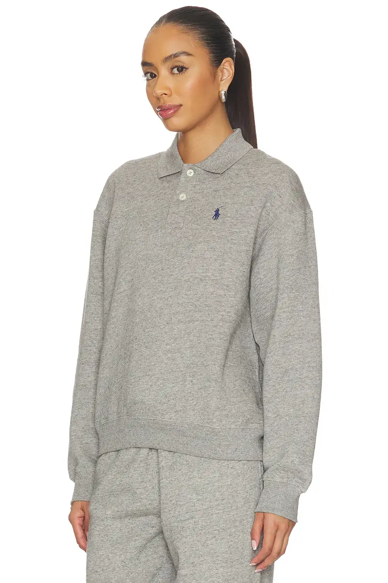 Polo Ralph Lauren Arctic Fleece Polo Sweatshirt | Thumbnail 8 Polo Ralph Lauren Arctic Fleece Polo Sweatshirt | Thumbnail 8