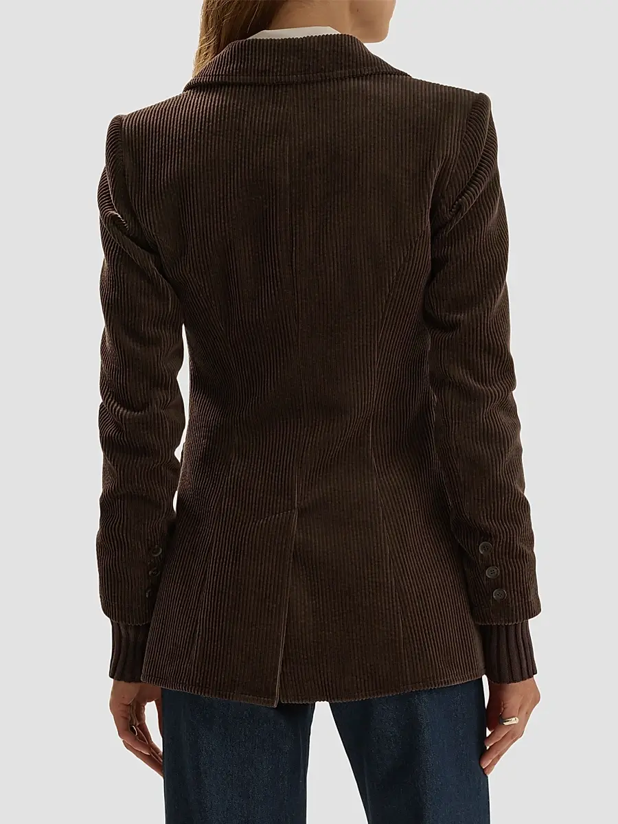 Favorite Daughter Women's The Cord City Cotton Corduroy Blazer | Thumbnail 3 Favorite Daughter Women's The Cord City Cotton Corduroy Blazer | Thumbnail 3
