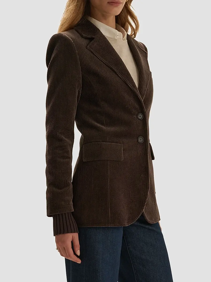 Favorite Daughter Women's The Cord City Cotton Corduroy Blazer | Thumbnail 5 Favorite Daughter Women's The Cord City Cotton Corduroy Blazer | Thumbnail 5