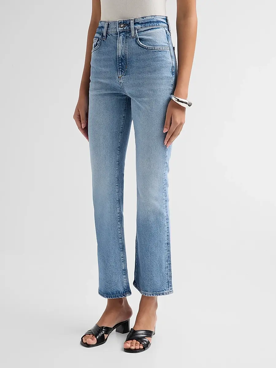 Favorite Daughter Women's The Shortie Valentina Bootcut Jeans | Thumbnail 4 Favorite Daughter Women's The Shortie Valentina Bootcut Jeans | Thumbnail 4