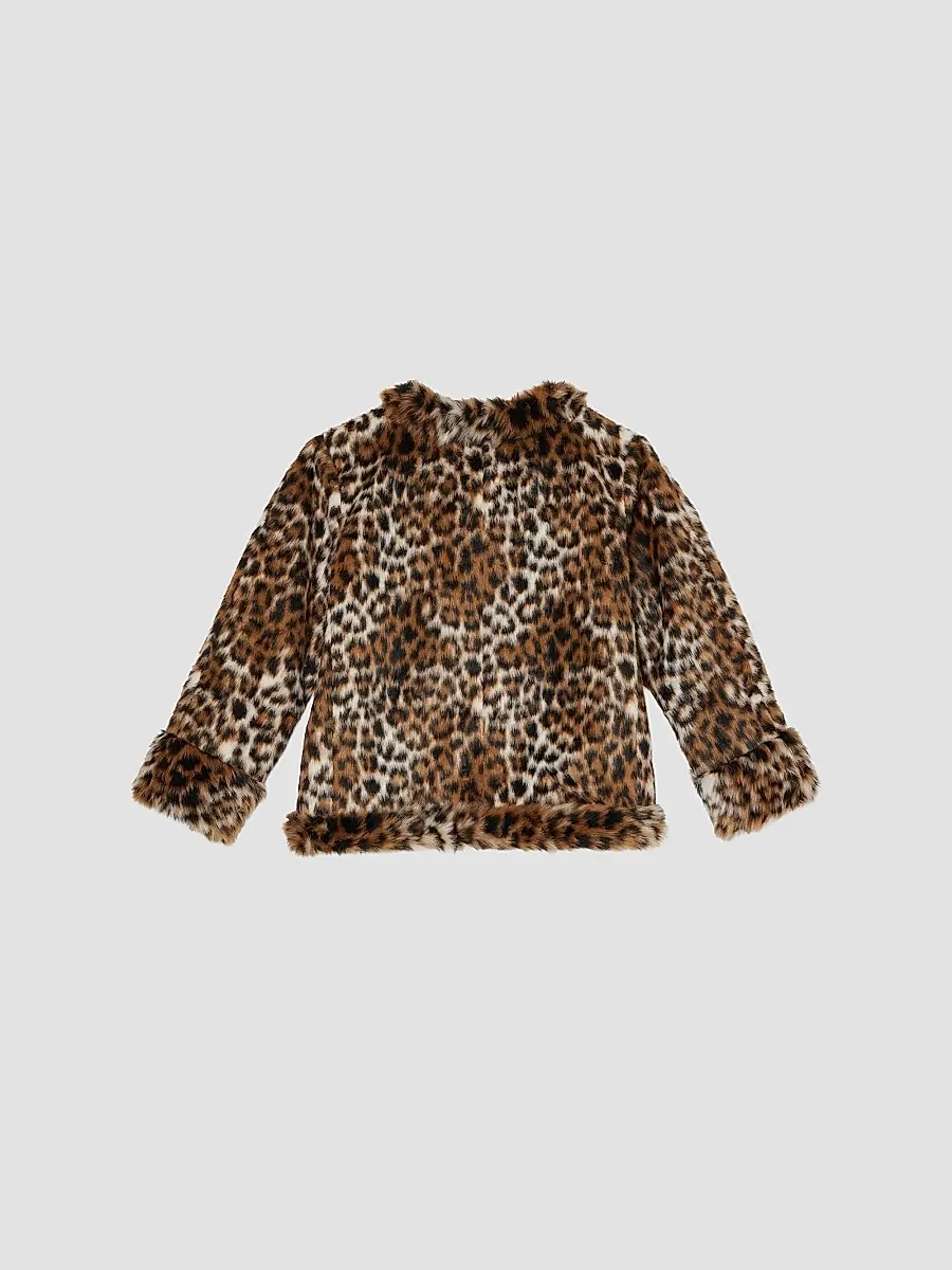 Marc Jacobs Women's Faux Fur Leopard Print Jacket | Thumbnail 5