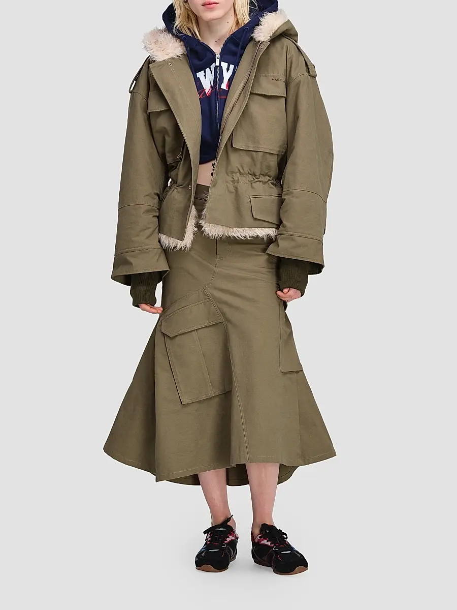 Marc Jacobs Women's Crop Cargo Parka | Thumbnail 2