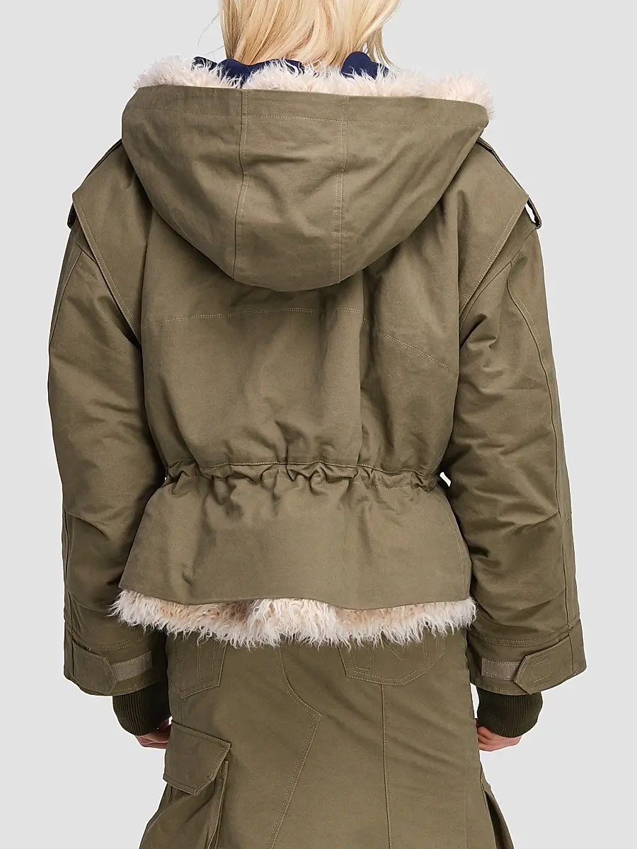 Marc Jacobs Women's Crop Cargo Parka | Thumbnail 3