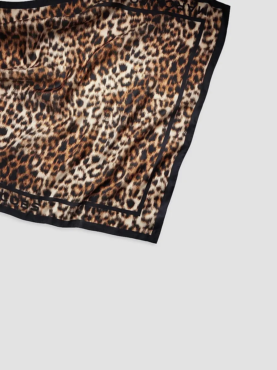 Marc Jacobs Women's Leopard Silk Scarf | Thumbnail 4