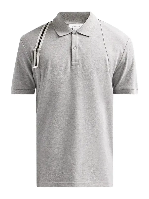 Men's Harness Cotton Polo Shirt