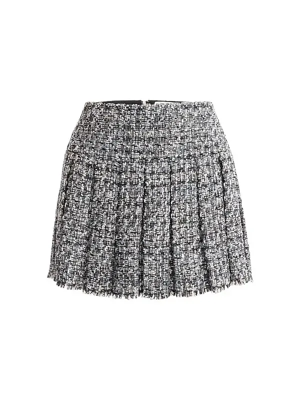 Women's Carter Stitch Pleat Mini Skirt