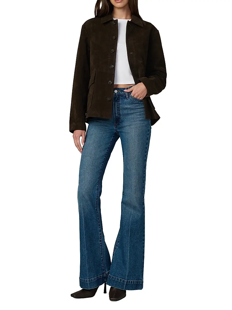 Joe's Jeans Women's Faux-Suede Chore Coat | Thumbnail 2 Joe's Jeans Women's Faux-Suede Chore Coat | Thumbnail 2