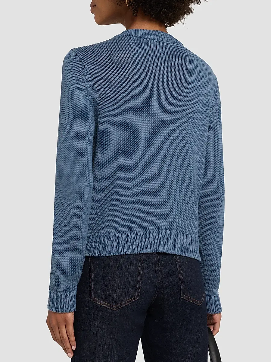 Eileen Fisher Women's Cotton Jersey Cardigan | Thumbnail 3