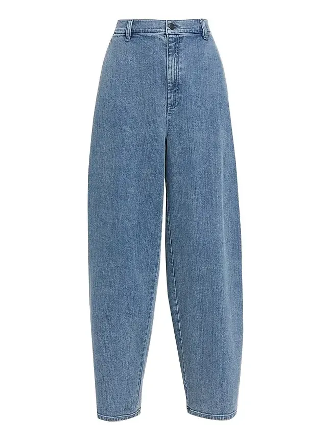 Women's Roomy Wide-Leg Denim Trousers Women's Roomy Wide-Leg Denim Trousers