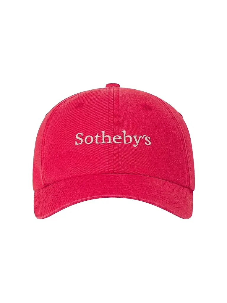 Frame Women's The Sotheby's Cap - Red Washed | Image 1 Frame Women's The Sotheby's Cap - Red Washed | Image 1