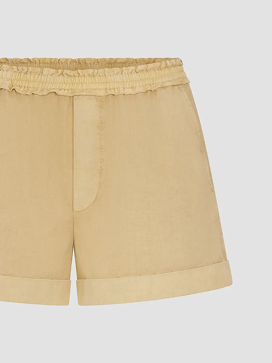 Frame Women's x Sotheby's Cuffed Cotton Shorts | Thumbnail 5 Frame Women's x Sotheby's Cuffed Cotton Shorts | Thumbnail 5