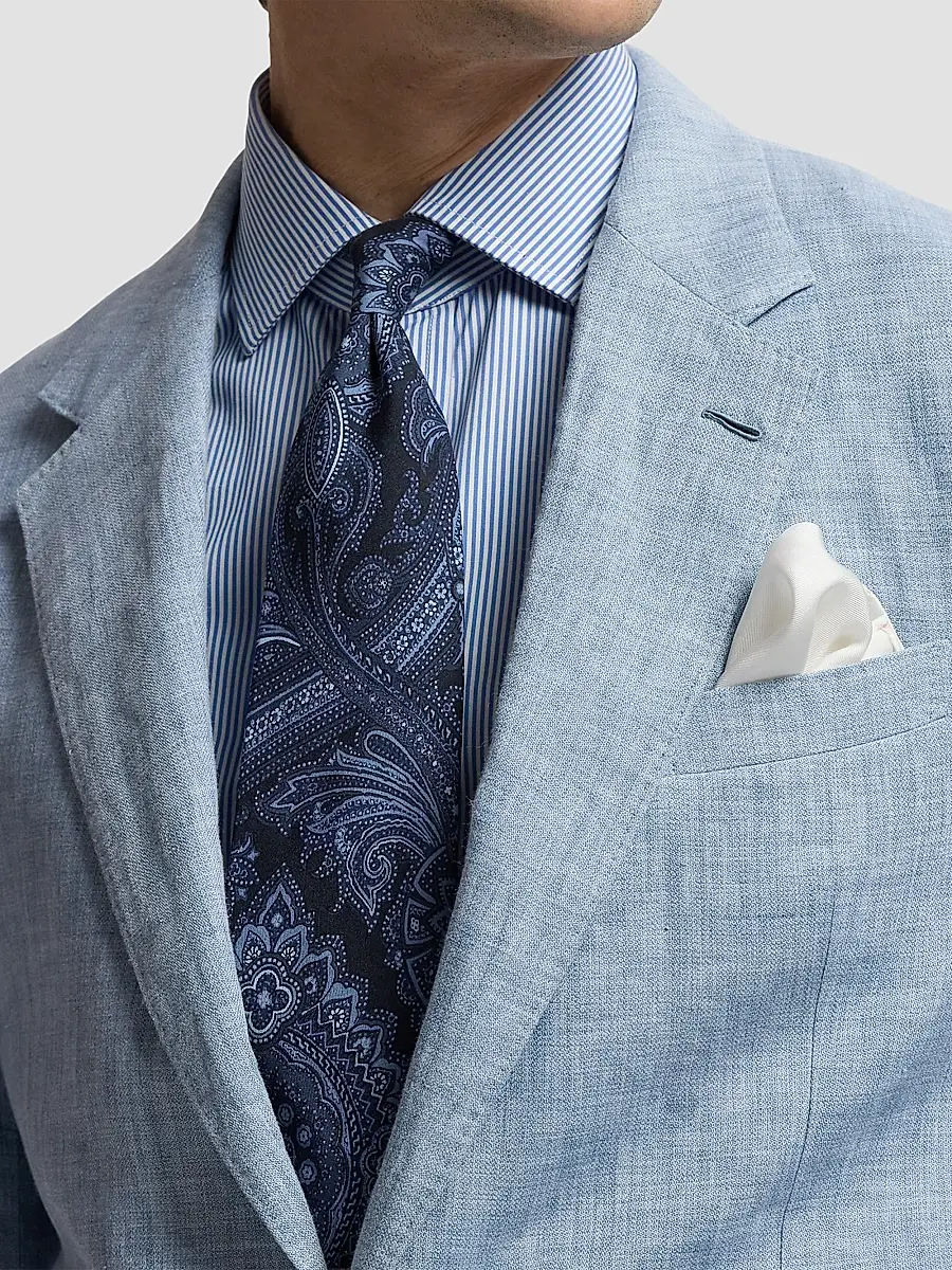 Ralph Lauren Purple Label Men's Glenn Delavé Single-Breasted Blazer | Thumbnail 4 Ralph Lauren Purple Label Men's Glenn Delavé Single-Breasted Blazer | Thumbnail 4