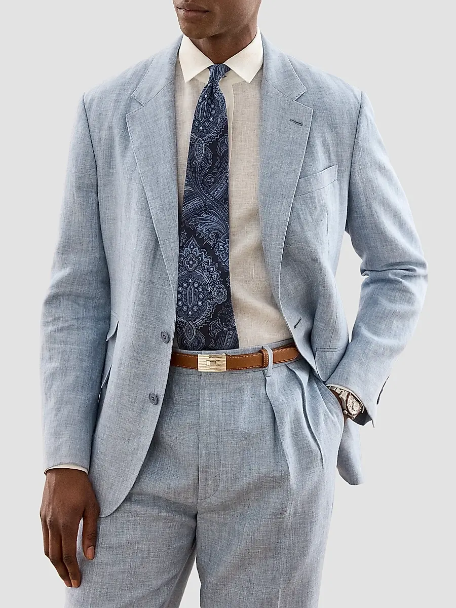 Ralph Lauren Purple Label Men's Glenn Delavé Single-Breasted Blazer | Thumbnail 7 Ralph Lauren Purple Label Men's Glenn Delavé Single-Breasted Blazer | Thumbnail 7