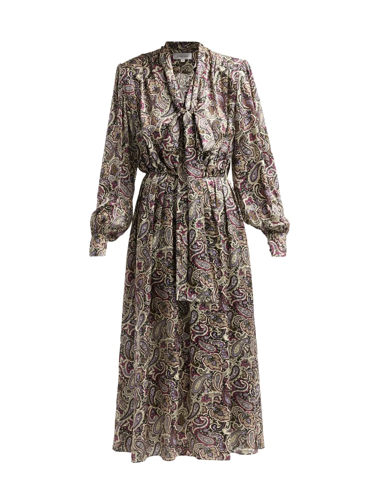 Women's Anora Paisley Silk-Blend Dress