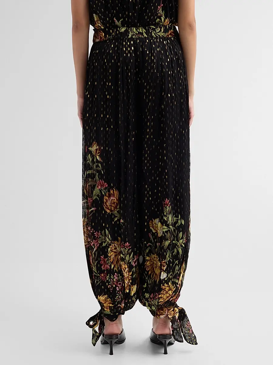 Hemant & Nandita Women's Floral Parachute Pants | Thumbnail 3 Hemant & Nandita Women's Floral Parachute Pants | Thumbnail 3