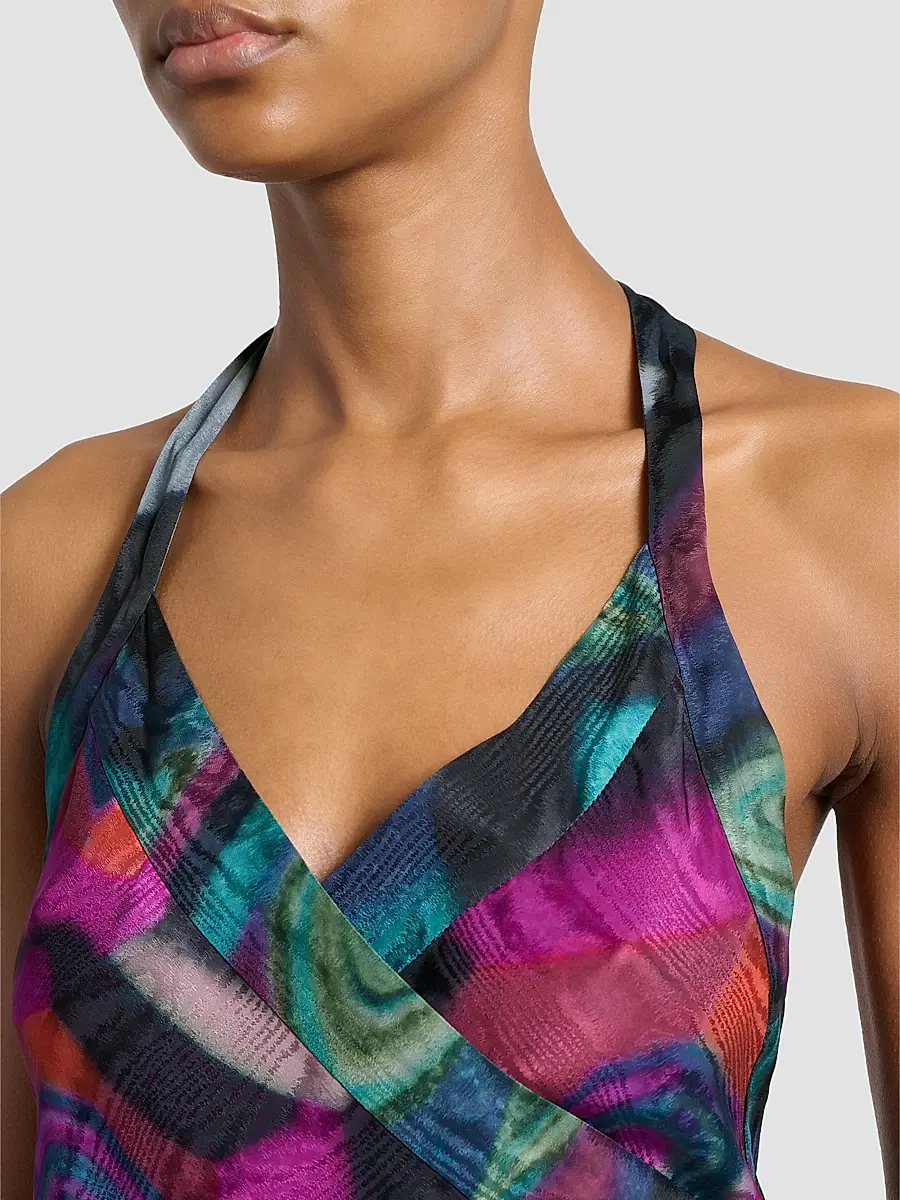 Dries Van Noten Women's Cussia Halter Wrap Top | Thumbnail 5 Dries Van Noten Women's Cussia Halter Wrap Top | Thumbnail 5