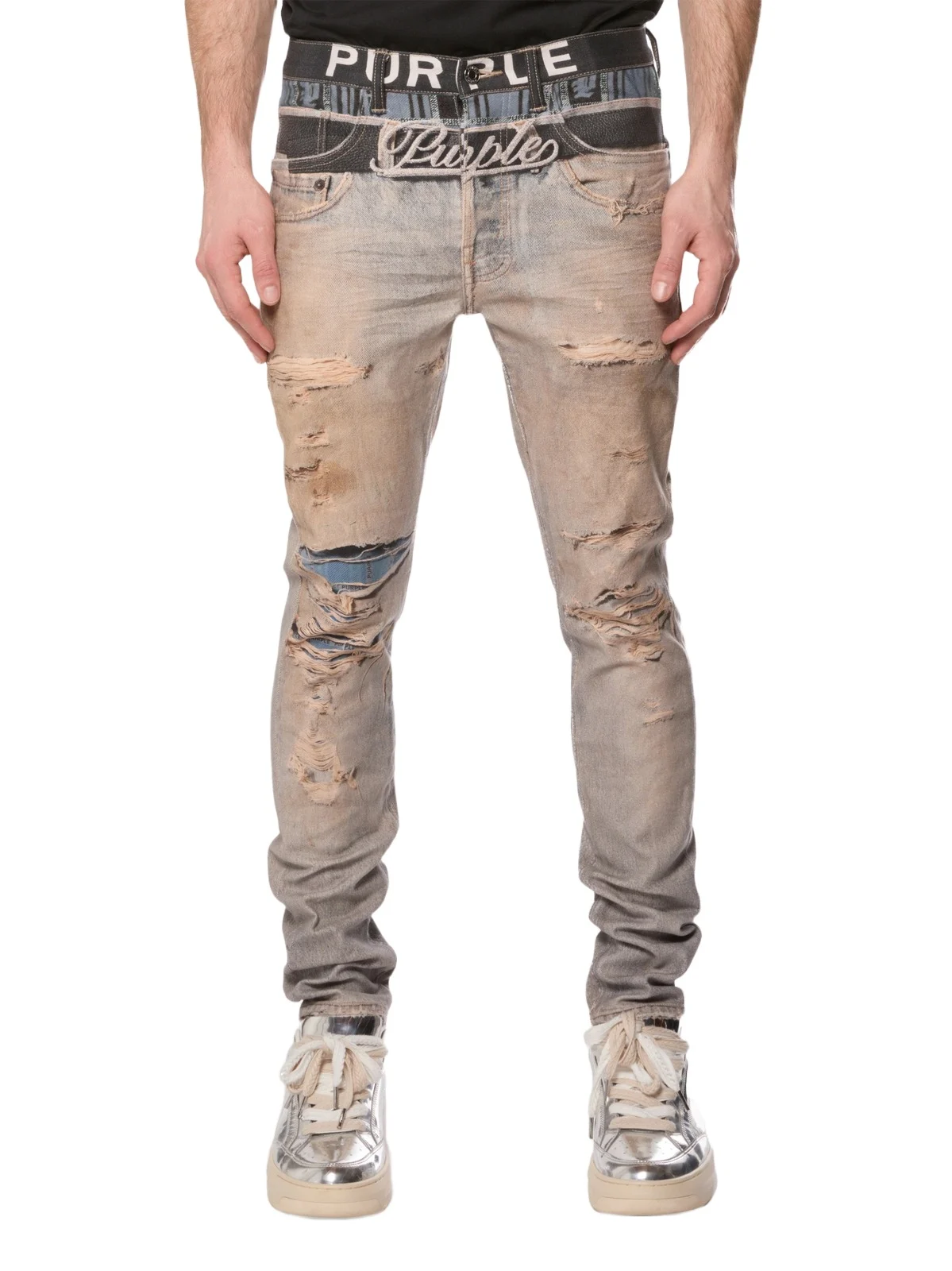 Men's Boxer Trompe L'Oeil Skinny Jeans Men's Boxer Trompe L'Oeil Skinny Jeans